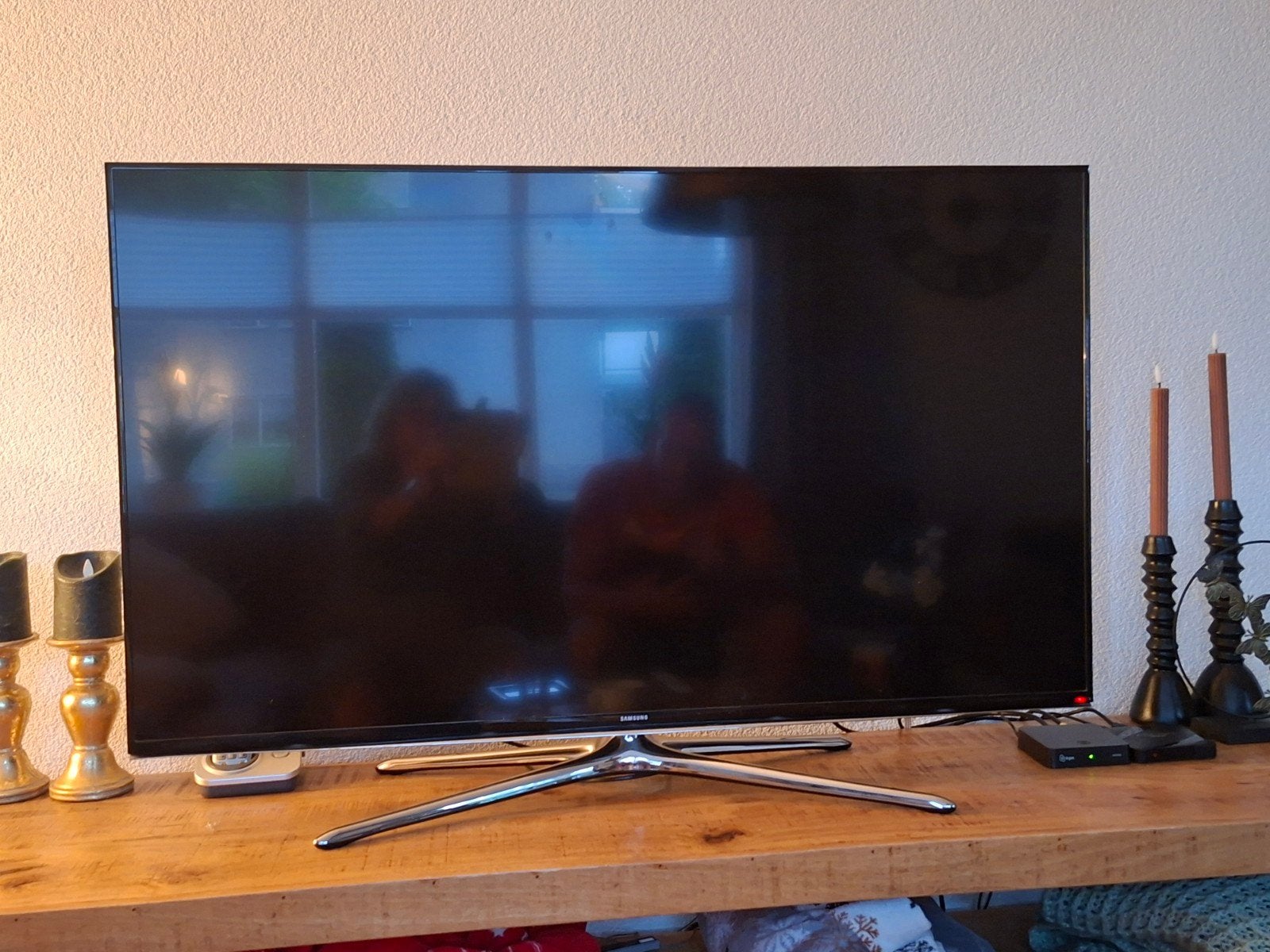 Samsung smart tv 48 inch, Ophalen, LCD, Zo goed als nieuw, 100 Hz