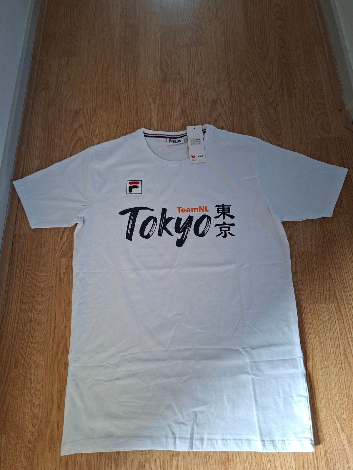 Prachtig Fila shirt maat XL. NIEUW, Ophalen of Verzenden, Zo goed als nieuw, Buitenlandse clubs, Shirt
