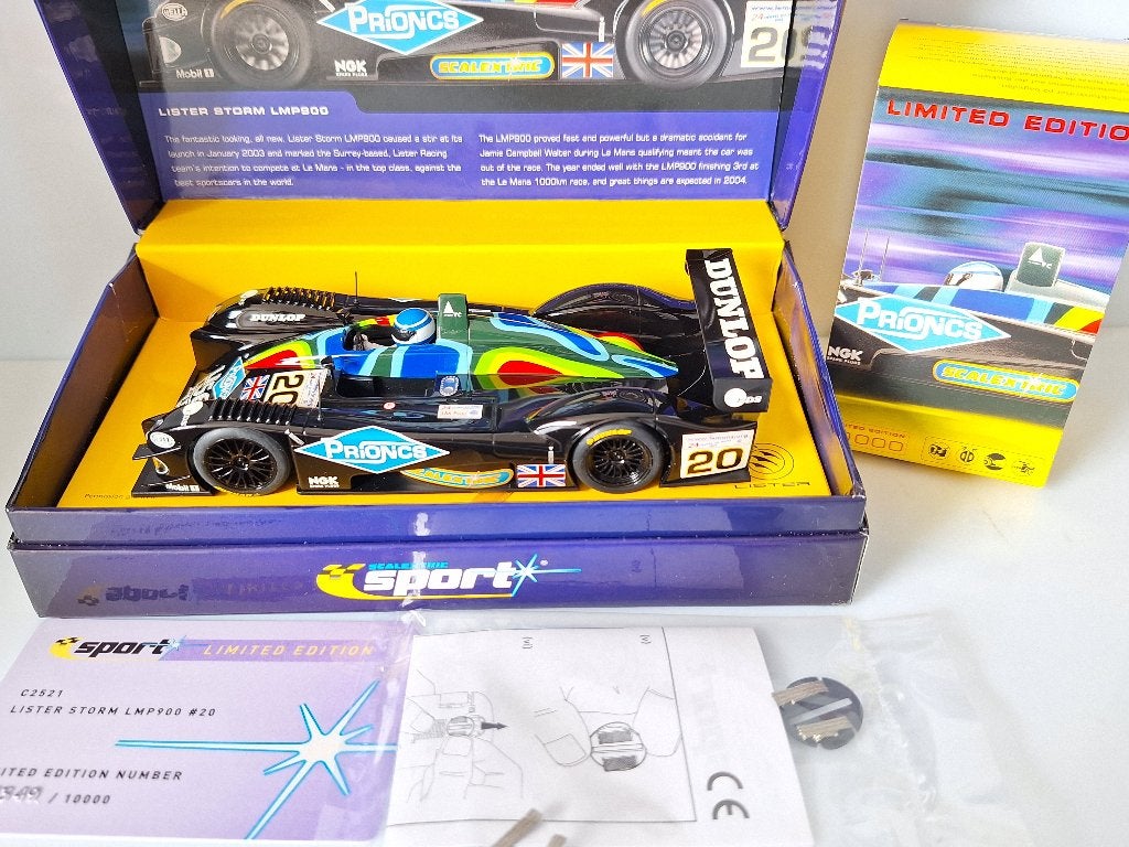 Scalextric Sport Limited Edition Lister Storm LMP C2521A, Kinderen en Baby's, Speelgoed | Racebanen, Overige merken, Nieuw, Scalextric