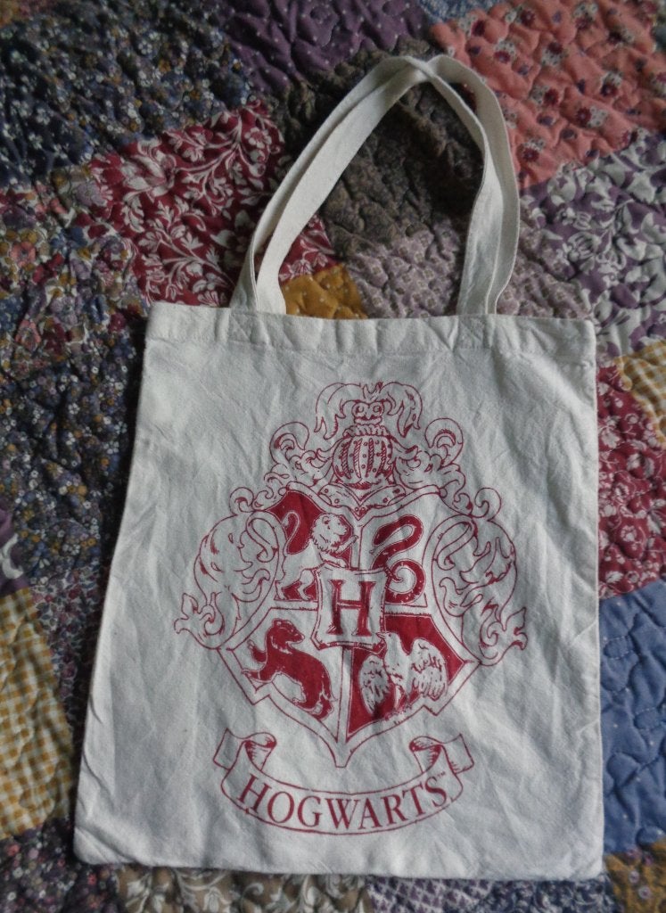 ~ Harry Potter Tas Hogwarts Canvas Tas, Ophalen of Verzenden, Nieuw, Gebruiksvoorwerp