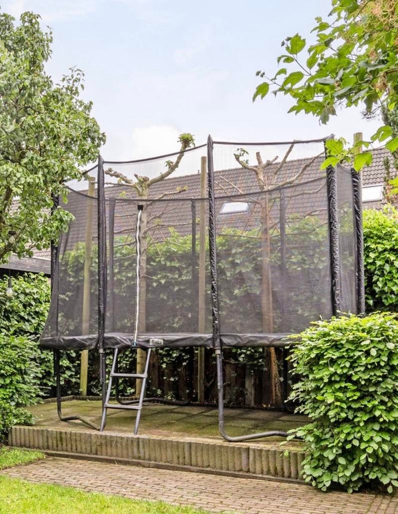 Salta trampoline black edition 305x214cm, Ophalen, Zo goed als nieuw