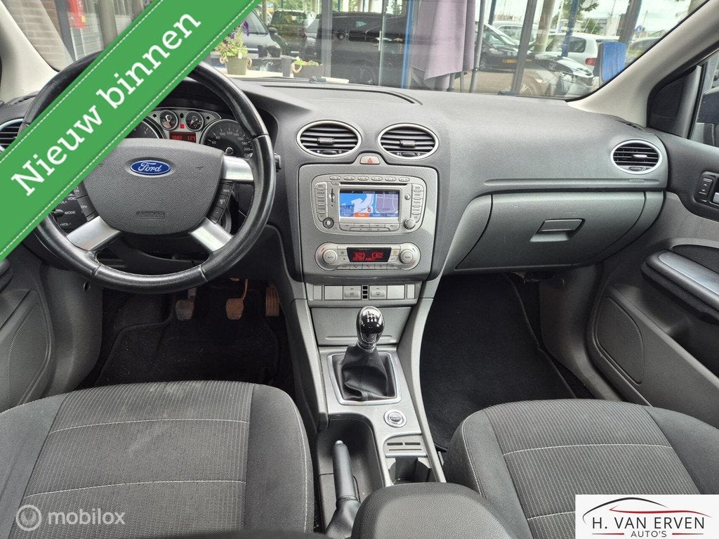 Ford Focus 1.8 Limited CLIMA CRUISE PDC NAVI, Euro 5, 4 cilinders, 1207 kg, Zwart