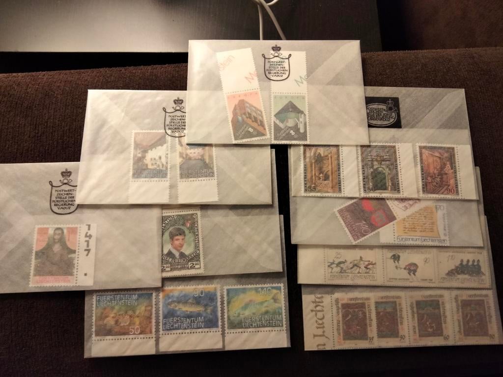 Liechtenstein postzegels 1987, Postzegels en Munten, Postzegels | Europa | Duitsland, Ophalen of Verzenden, Overige periodes