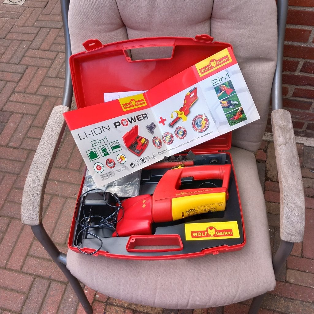 Heggenschaar knipper, Tuin en Terras, Ophalen of Verzenden, Zo goed als nieuw, Overige soorten, Wolf-Garten