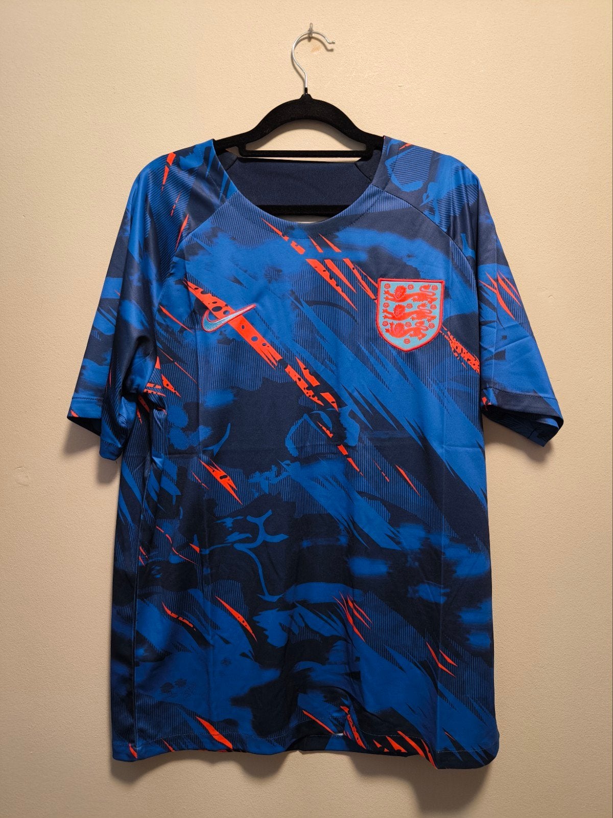 Training / Warming-up shirt Engeland, Maat L, Verzenden, Zo goed als nieuw, Shirt