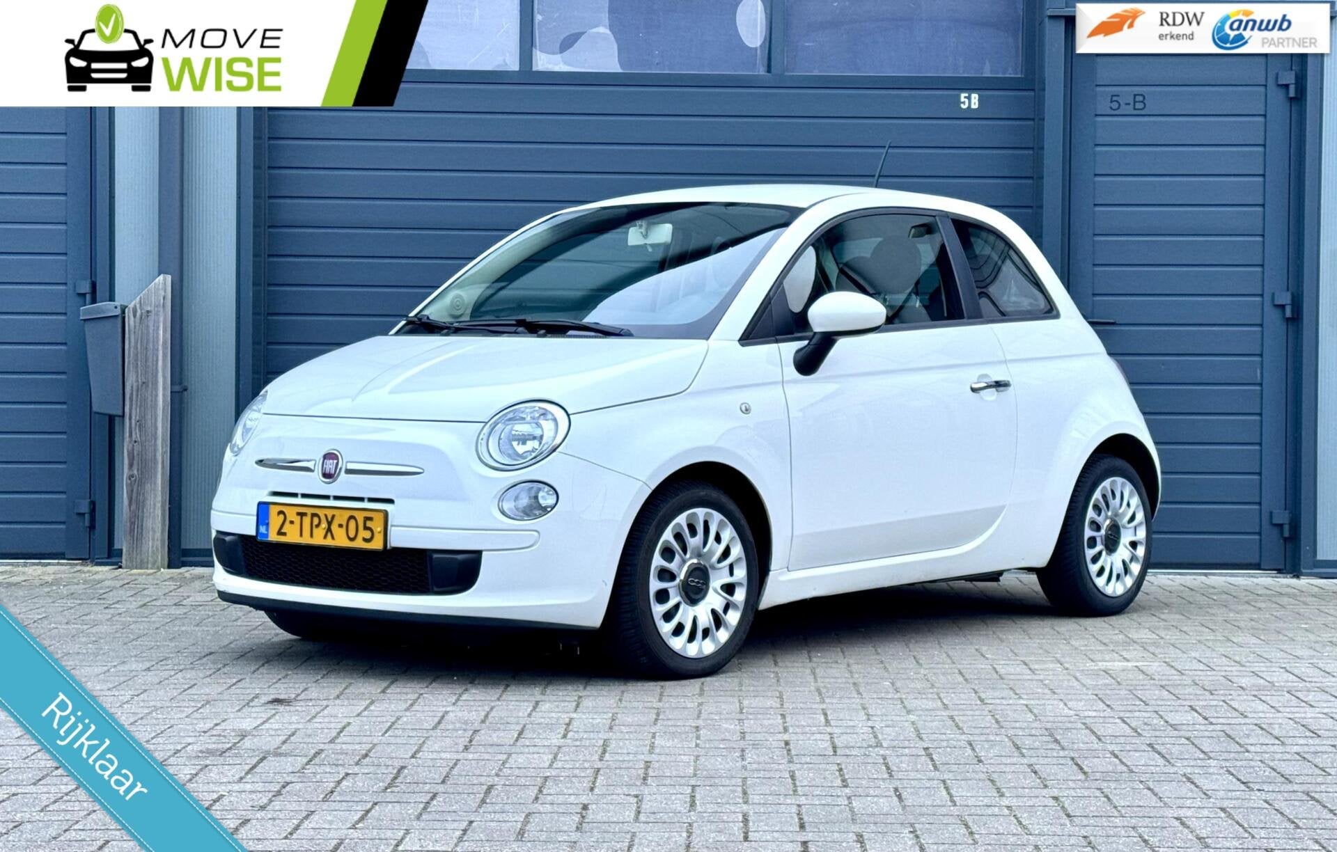 Fiat 500 1.0 TwinAir Pop | RIJKLAAR & NIEUWE KETTING | Airco, Auto's, Voorwielaandrijving, Stof, Gebruikt, Euro 6