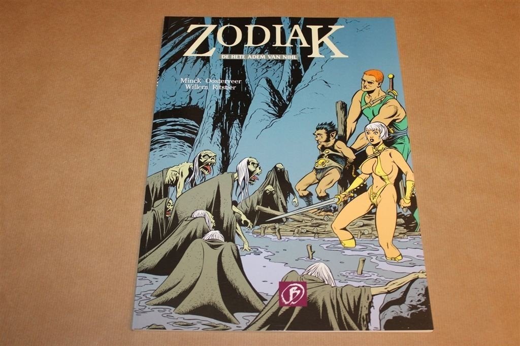 Zodiak 5 — De Hete Adem van Nihl, Oosterveer en Ritstier, Eén stripboek, Ophalen of Verzenden, Zo goed als nieuw