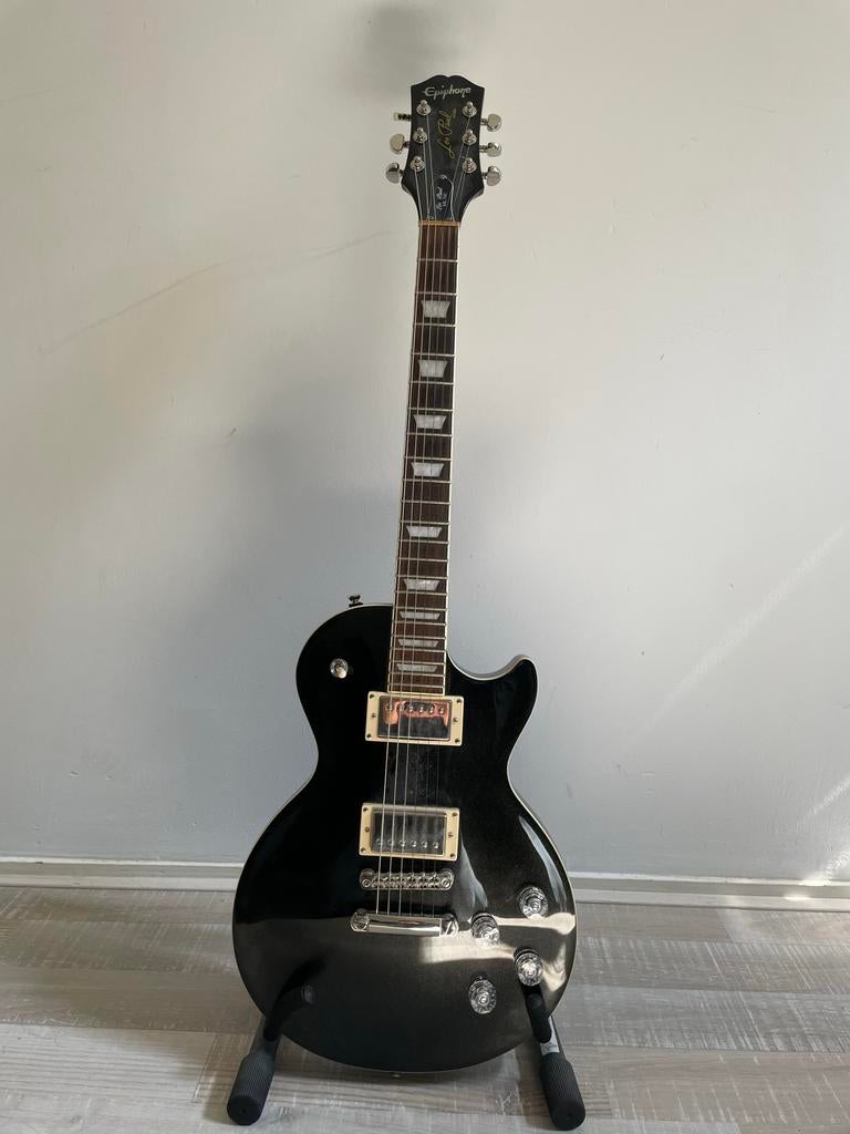 Epiphone Les Paul MUSE editie - Zwart, Muziek en Instrumenten, Ophalen, Zo goed als nieuw, Solid body, Epiphone