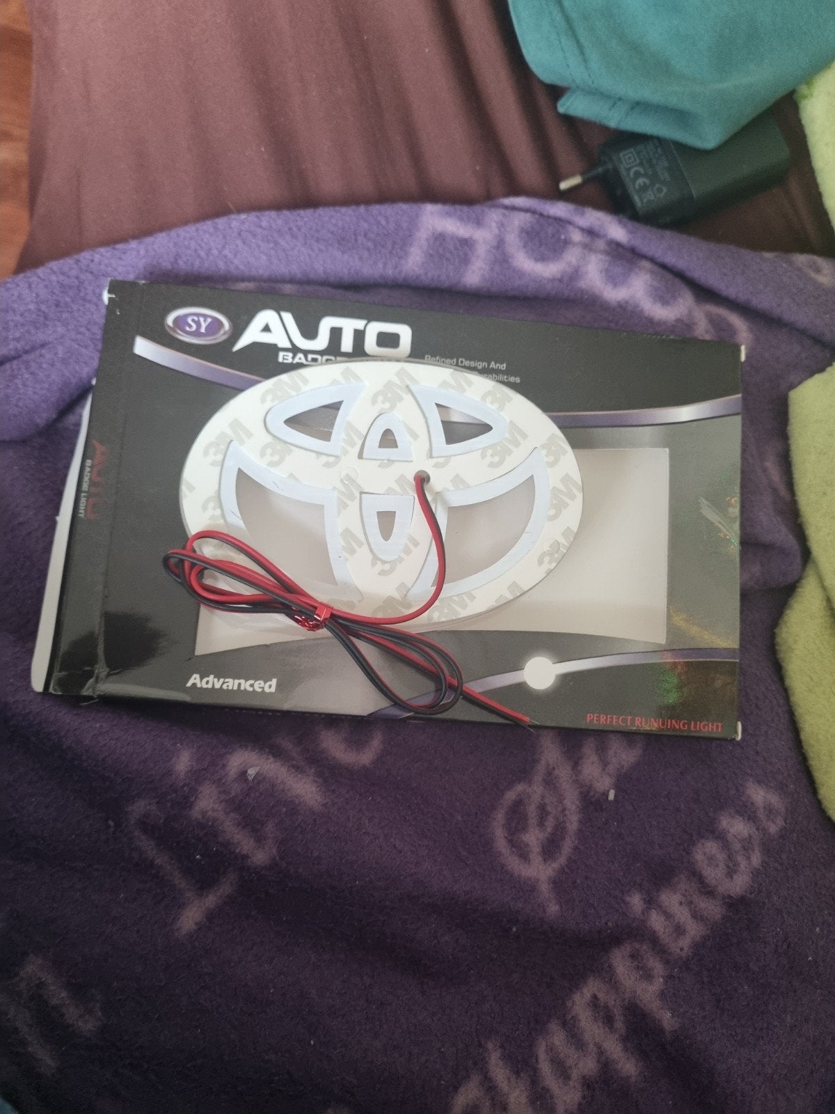 toyota logo led rood bieden, Ophalen of Verzenden, Nieuw