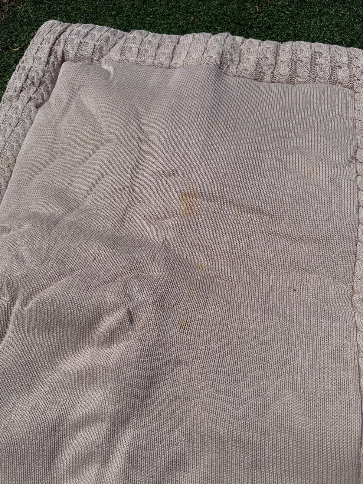 Petit Amélie Boxkleed - Taupe Gebreid Speelkleed, Ophalen of Verzenden, Gebruikt
