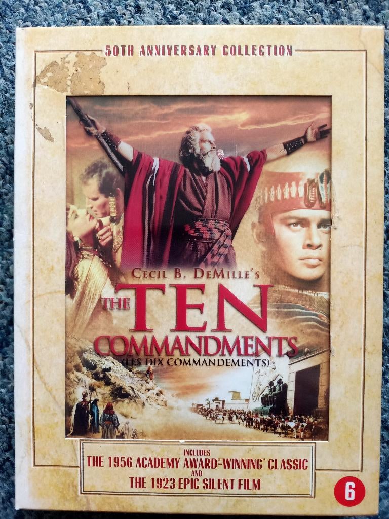 The Ten Commandments - special 50th anniversary edition, Ophalen of Verzenden, 1980 tot heden, Zo goed als nieuw, Actie en Avontuur