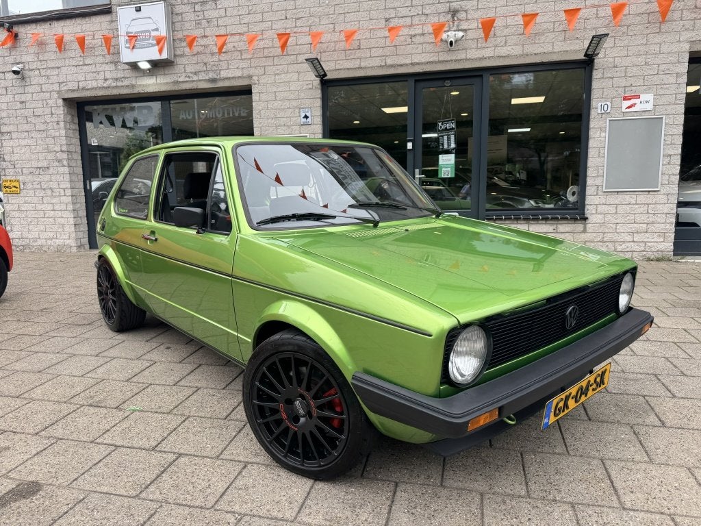 Volkswagen Golf MK1 1.8 20VT 416 PK Viper Green Taxatierappo, Auto's, 156 pk, Volkswagen, Origineel Nederlands, Bedrijf
