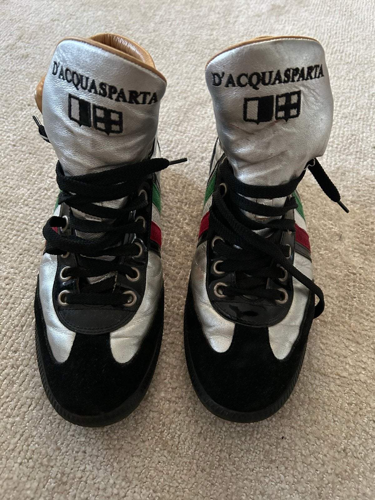 D'Acquasparta Italia Hoge Sneakers, Overige kleuren, Ophalen of Verzenden, Sneakers of Gympen, Zo goed als nieuw