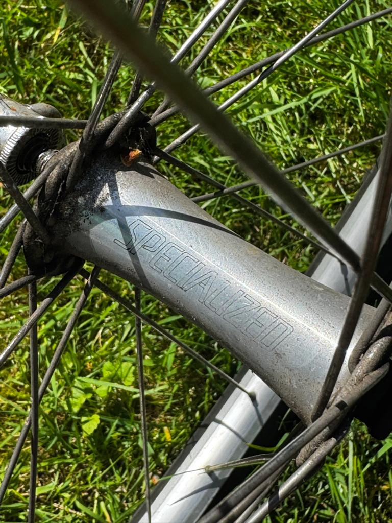 26" fietswielen met Shimano Exage and Specialized naven, Gebruikt, Aluminium, Mountainbike, Ophalen