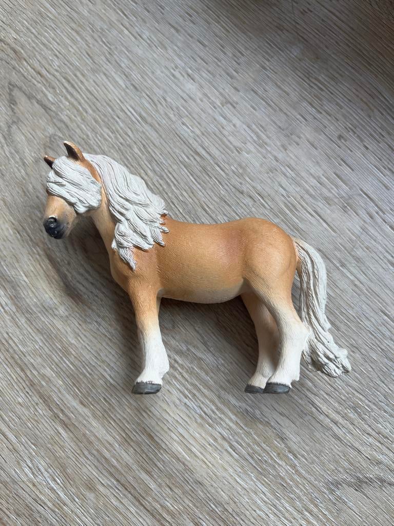 Schleich Haflinger paard speelfiguur, Ophalen of Verzenden, Zo goed als nieuw, Jongen of Meisje