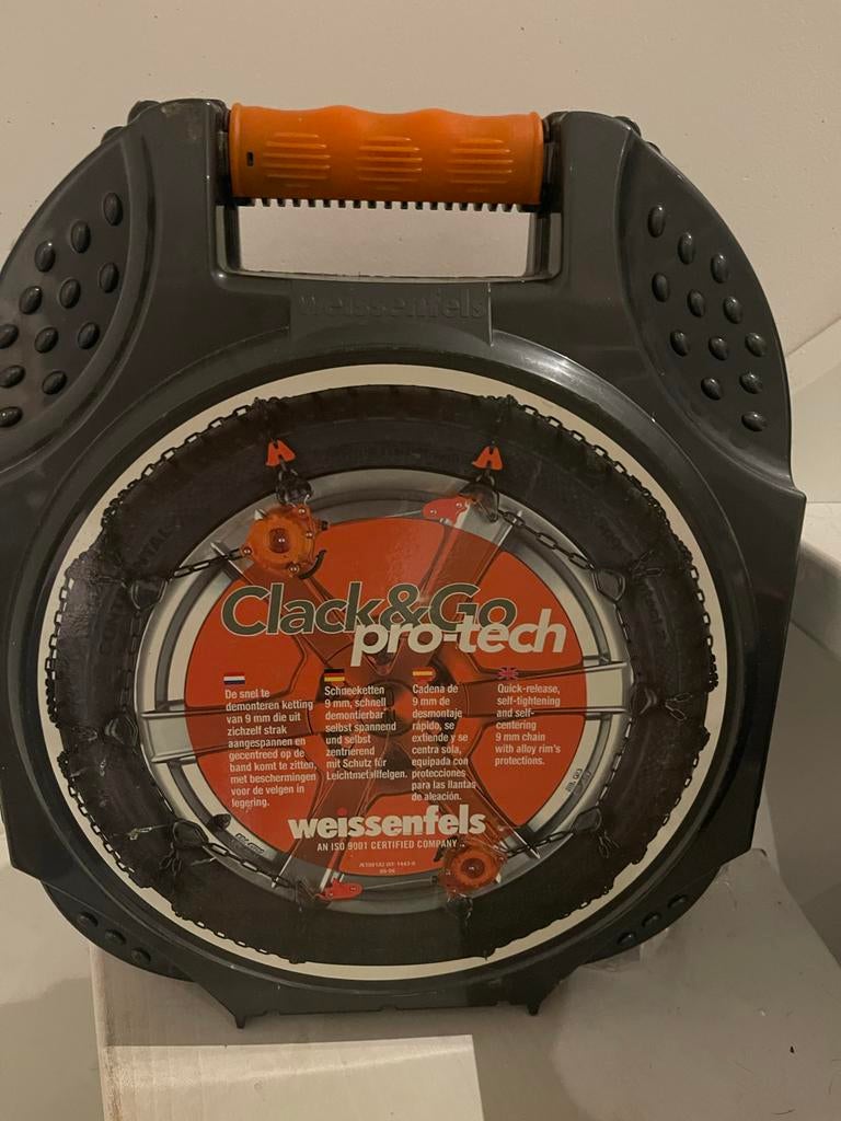 Weissenfels Clack & Go Pro-Tech sneeuwkettingen, Ophalen of Verzenden, Gebruikt