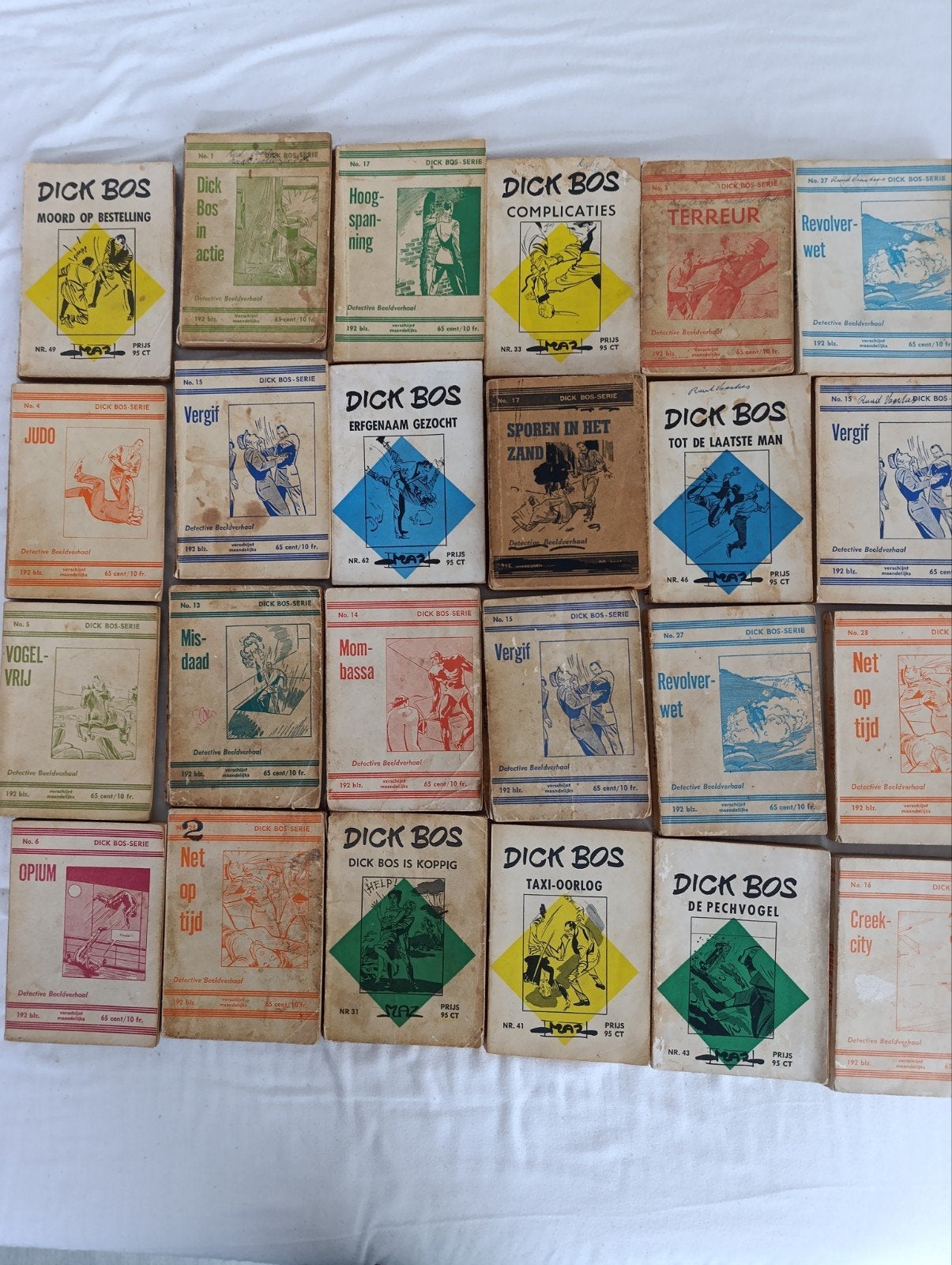 Dick bos, Boeken, Stripboeken, Meerdere stripboeken, Ophalen of Verzenden, Gelezen