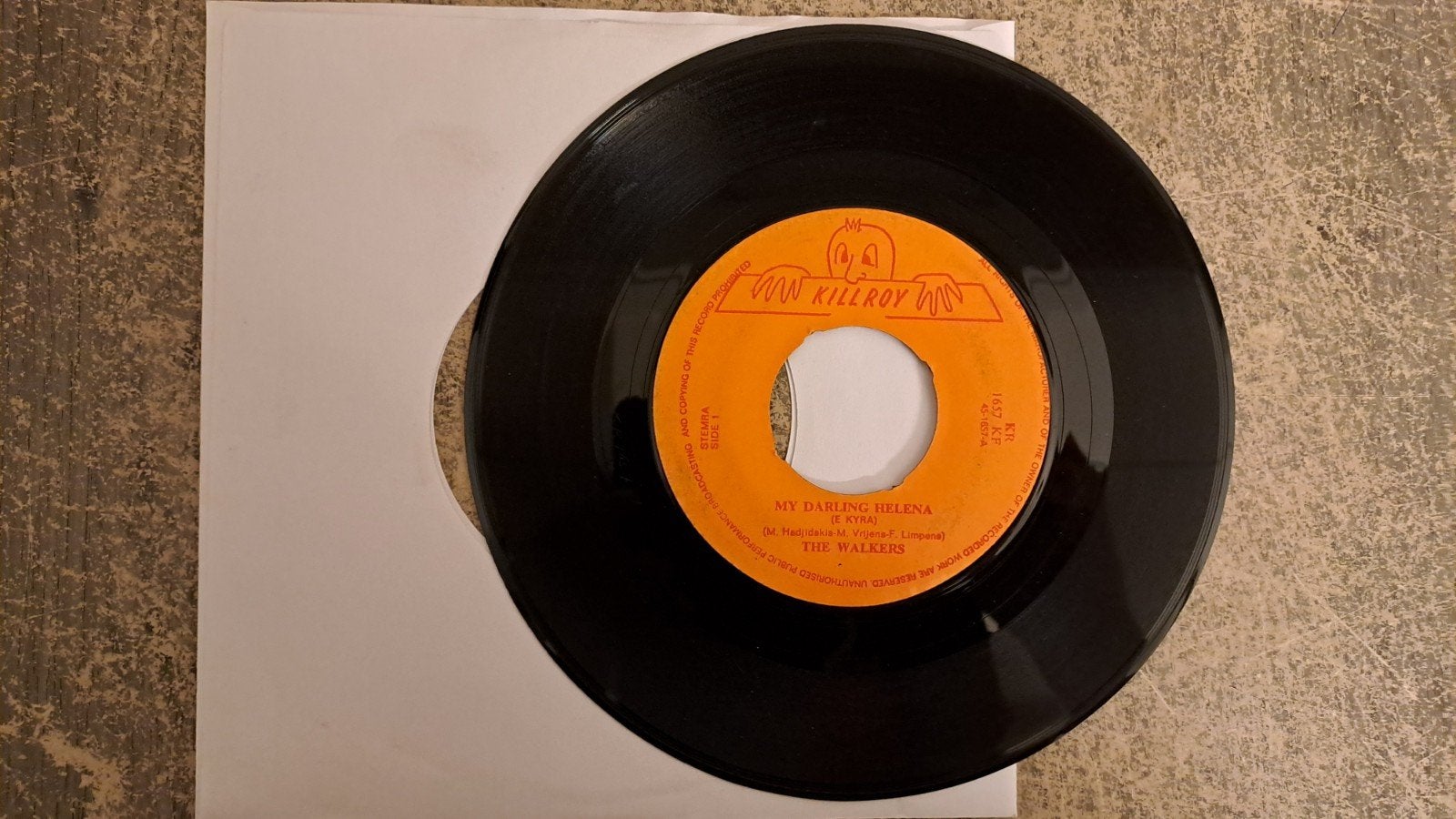 The walkers  - my darlin Helena, Gebruikt, 7 inch, Single, Ophalen of Verzenden