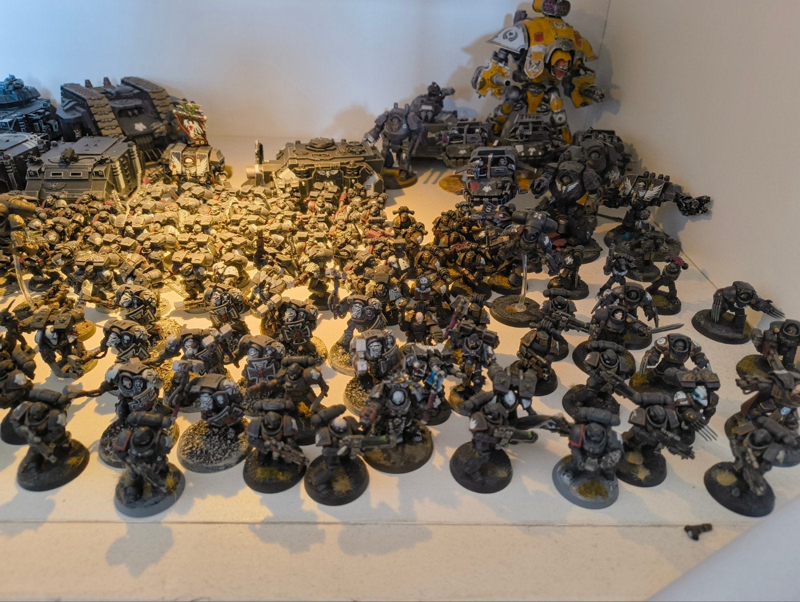 Forge World & Raven Guard Leger - Warhammer 40K Collect, Hobby en Vrije tijd, Ophalen of Verzenden, Gebruikt, Geverfd