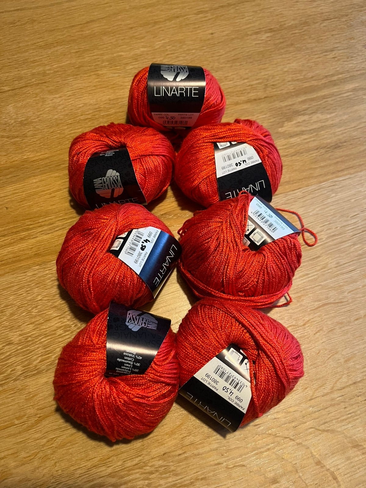 Lana grossa linarte, Ophalen of Verzenden, Zo goed als nieuw, Breien of Haken, Wol of Garen