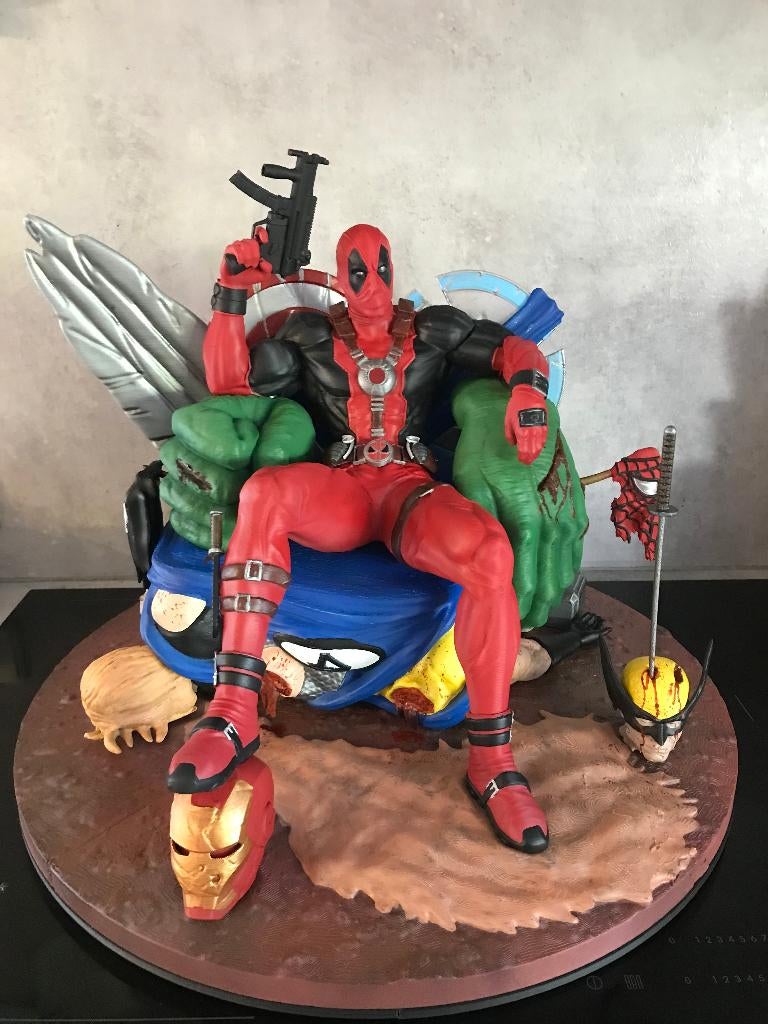 Handgeschilderde Marvel beelden, Verzamelen, Ophalen, Nieuw, Overige typen