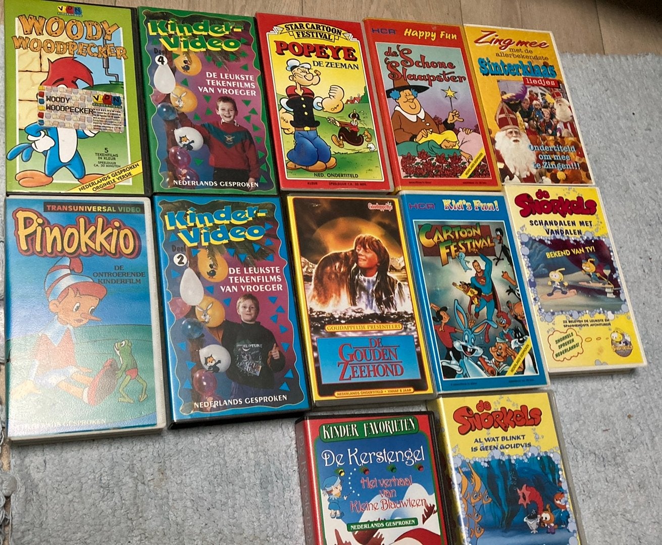 Kinder video’s, Cd's en Dvd's, VHS | Kinderen en Jeugd, Alle leeftijden, Ophalen of Verzenden, Zo goed als nieuw