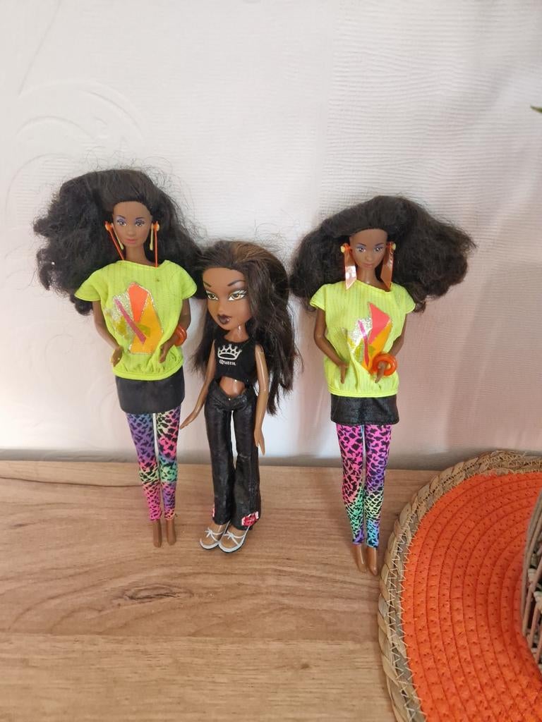 Barbie puppen schwarz von mattel und bratz, Verzamelen, Poppen, Ophalen of Verzenden, Pop