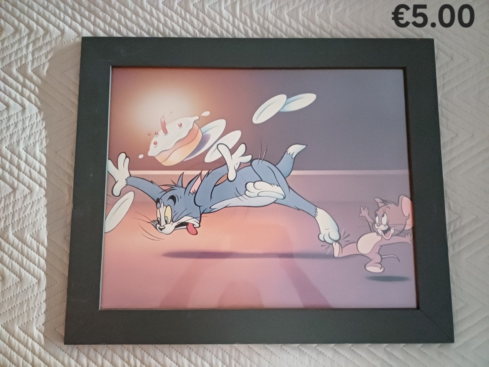 te koop poster Tom & Jerry met lijst, Ophalen, A1 t/m A3, Met lijst