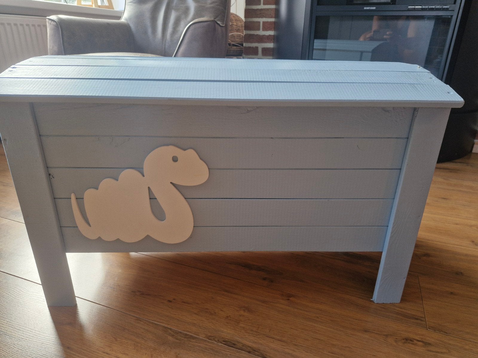 houten (speelgoed) kist, Ophalen of Verzenden, 50 tot 100 cm, Minder dan 50 cm