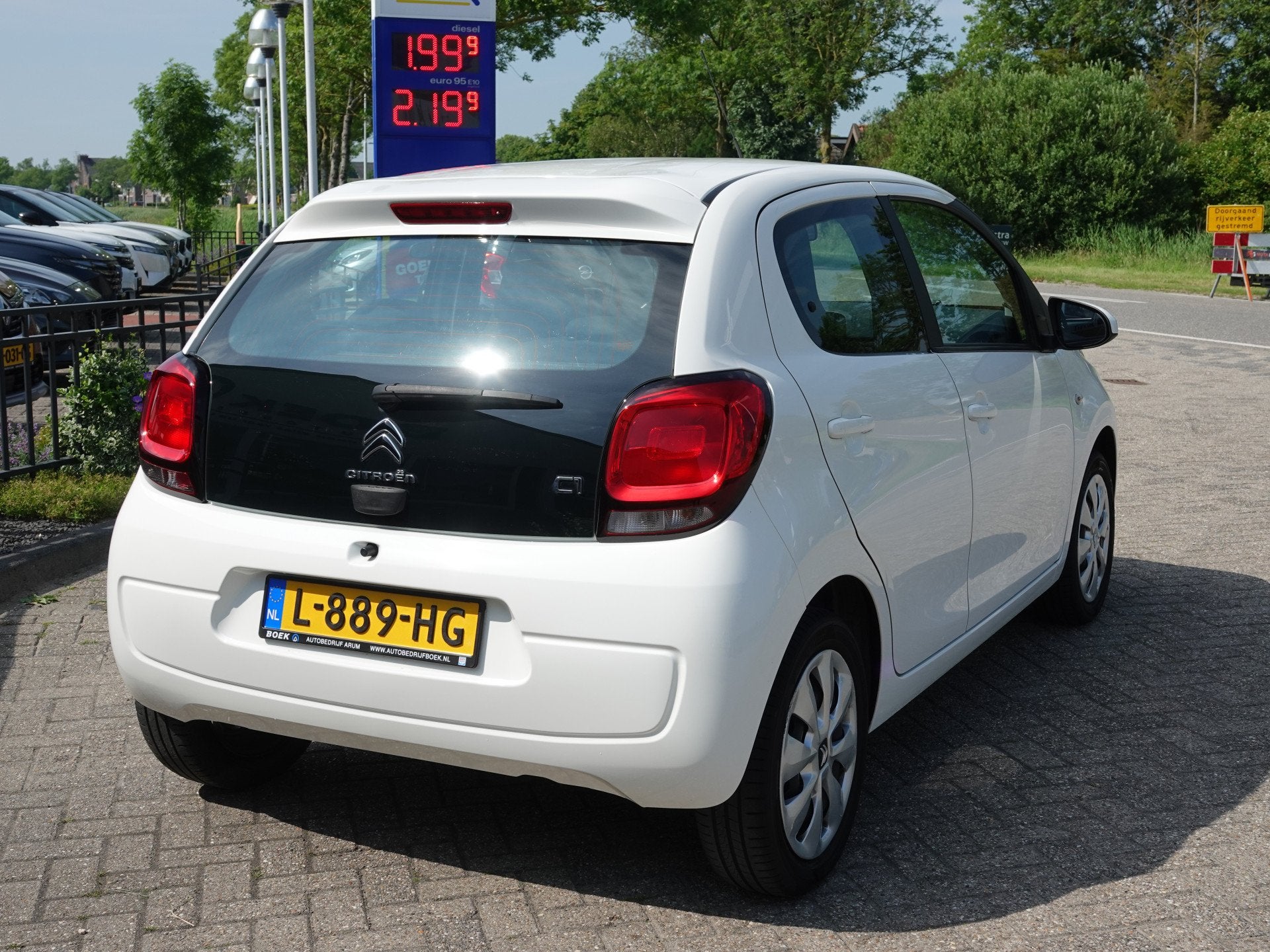 Citroën C1 1.0 VTi Feel AIRCO | AUDIO | BT-TEL, Voorwielaandrijving, Stof, Gebruikt, Euro 6