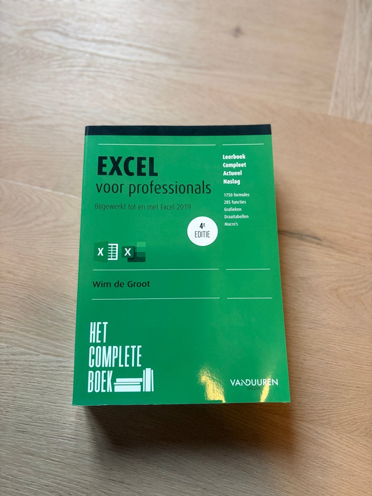 Excel voor professionals - Het complete boek (4e editie), Ophalen of Verzenden, Beta, Nieuw, HBO