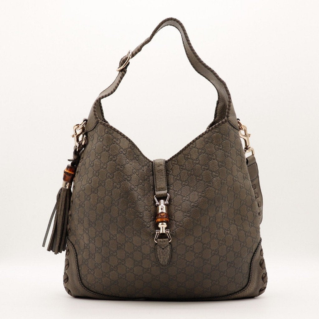 Gucci New Jackie Guccissima handtas, Verzenden, Gebruikt, Handtas
