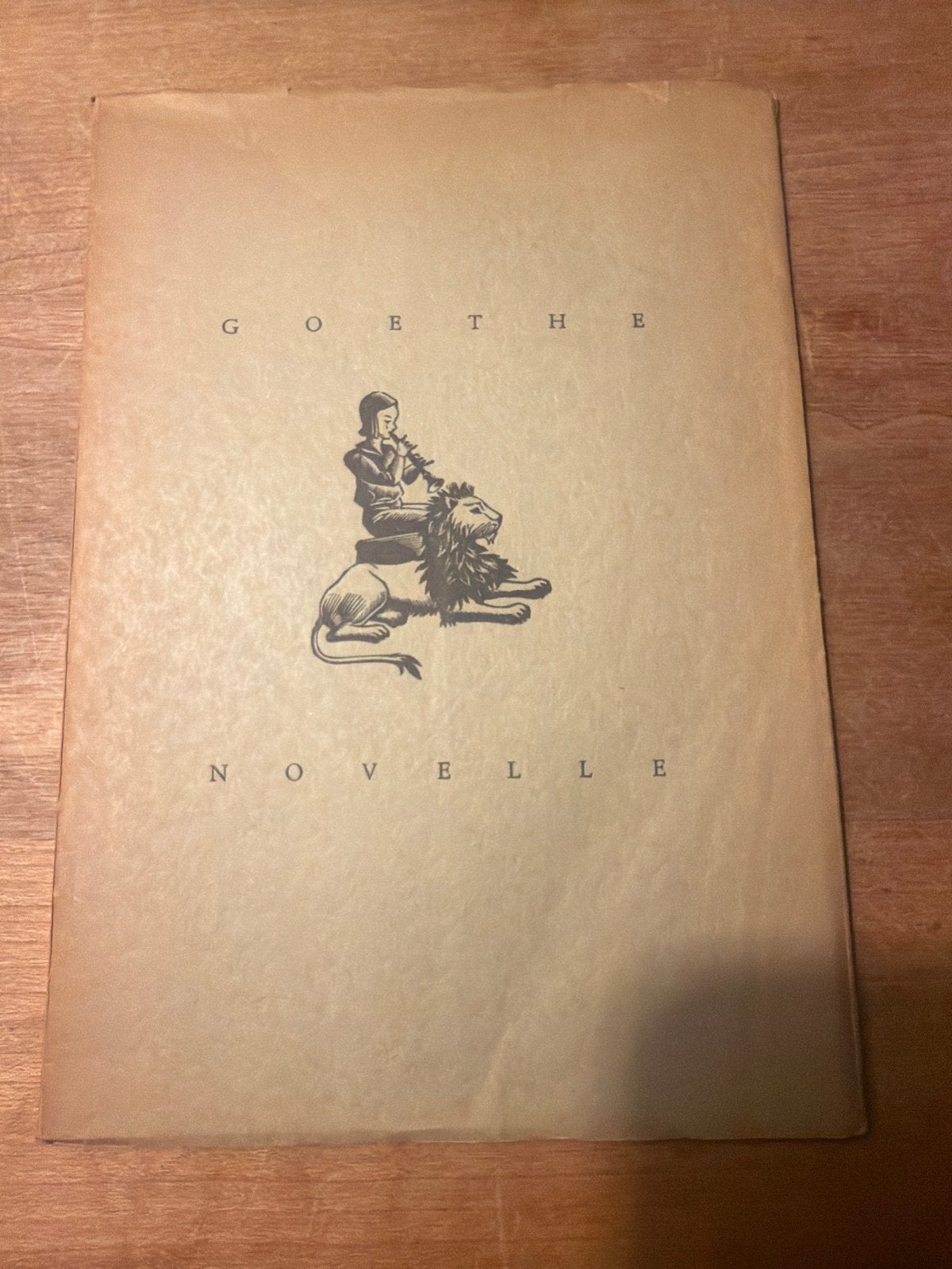 Goethe - Novelle (Wereldbibliotheek-Vereniging 1948), Ophalen of Verzenden, Gelezen, Nederland