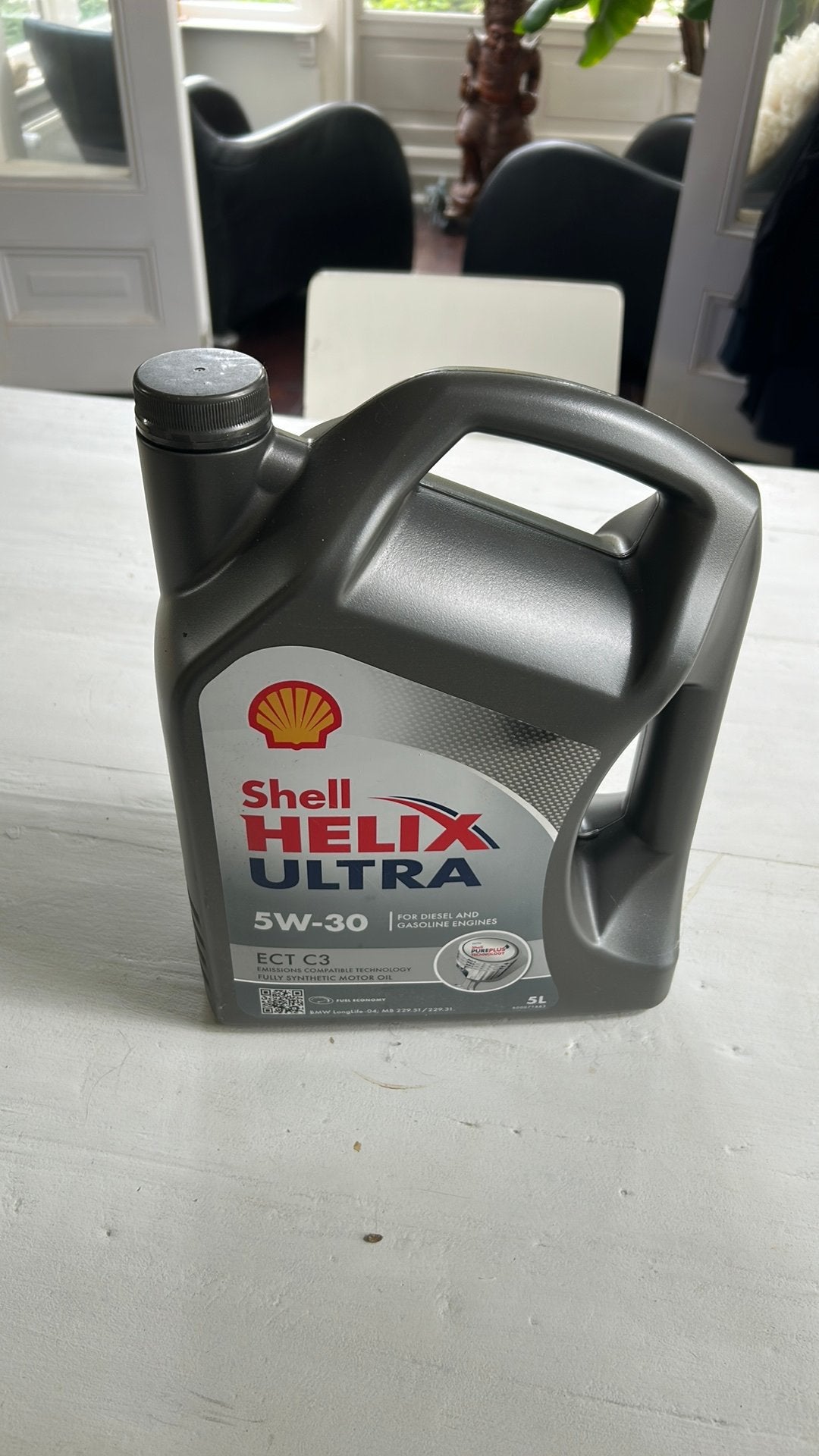 SHELL HELIX ULTRA 5W-30 motorolie 5 Liter, Ophalen