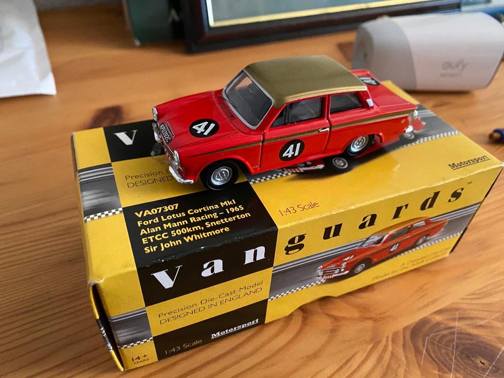 Vanguards VA07307 Lotus Ford Cortina MK 1  MIB, Ophalen of Verzenden, Zo goed als nieuw, Auto, Vanguards