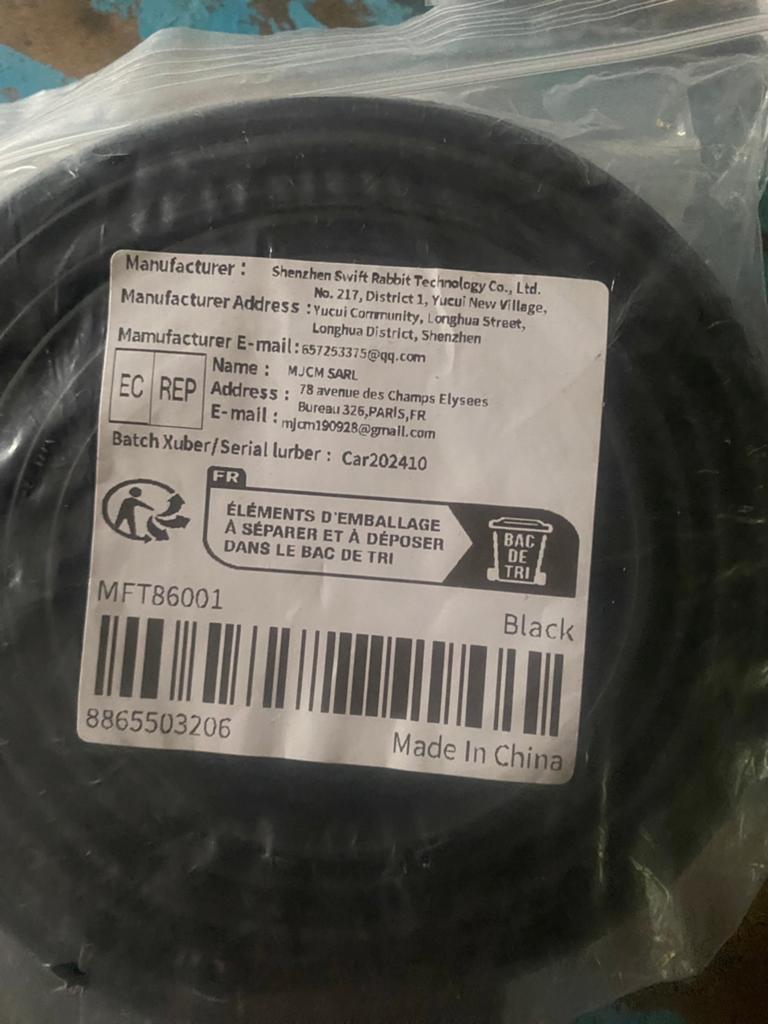 Raamrubber Zwart - Universeel, Ophalen of Verzenden, Nieuw, Universele onderdelen
