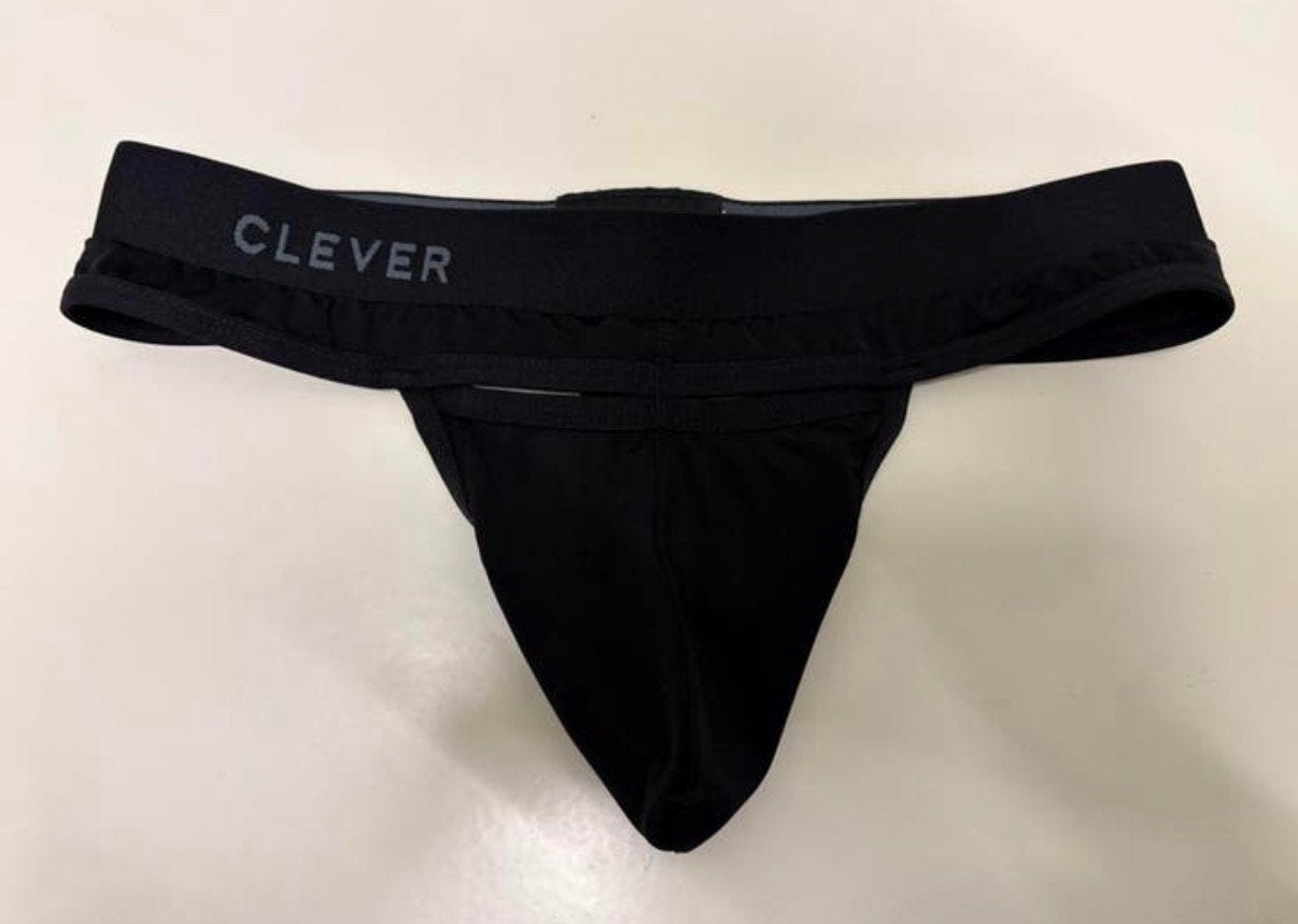 Clever Microfiber String Men, Kleding | Heren, Ondergoed, Verzenden, Zwart, Slip
