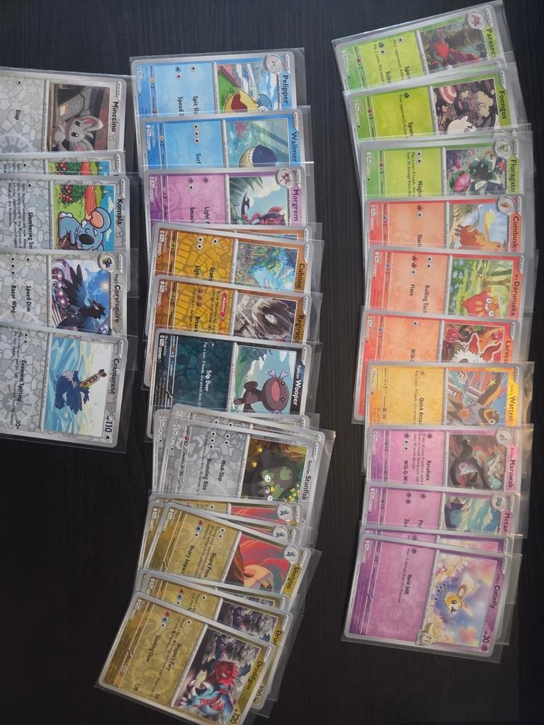Pokémon kaarten 30 stuks reverse holo JTG set, Ophalen of Verzenden
