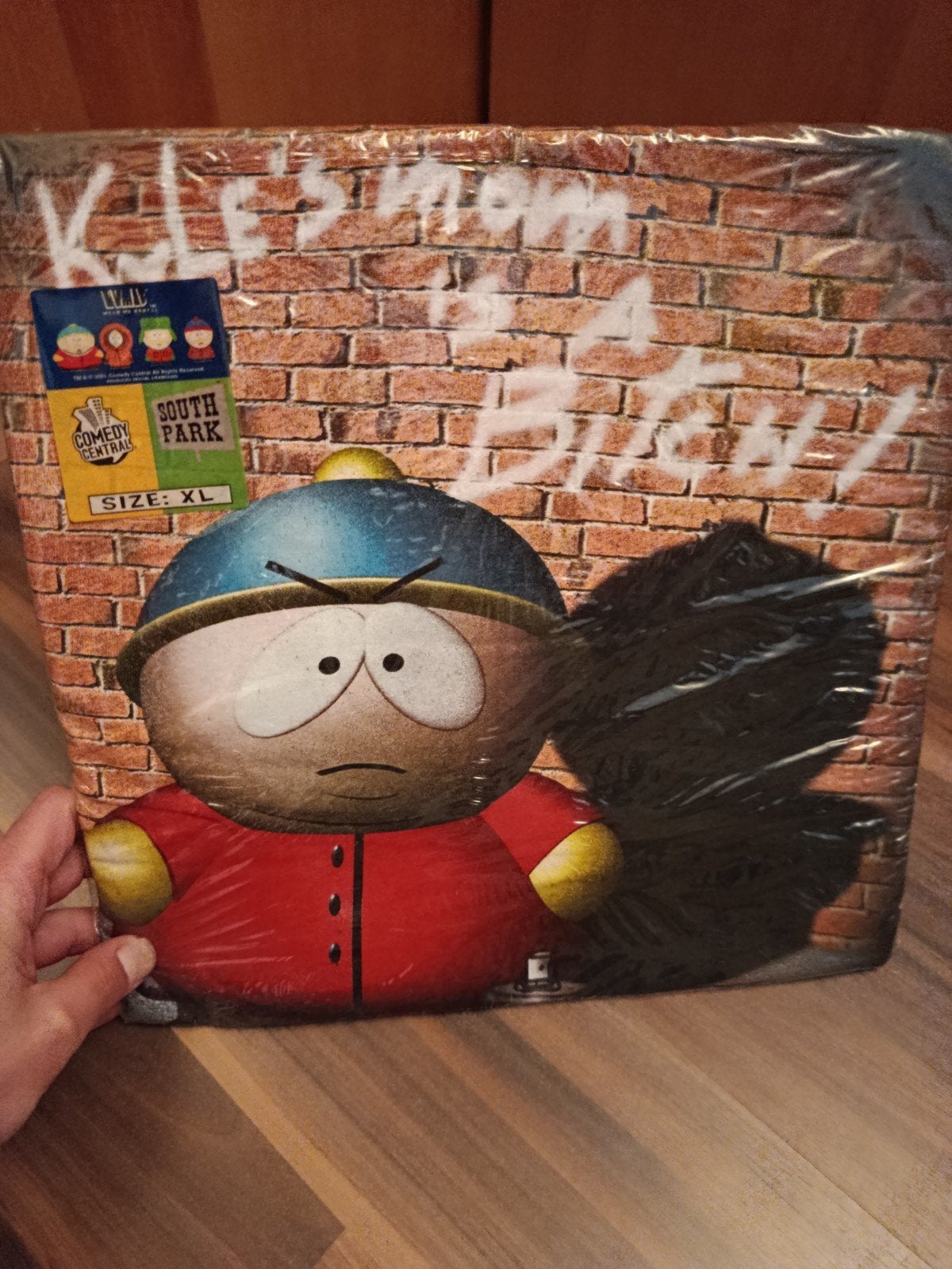 South Park Cartman "Kyle's mom is a bitch" T-shirt XL NOS, Kleding | Heren, Ophalen, Zwart, South Park, Maat 56/58 (XL)