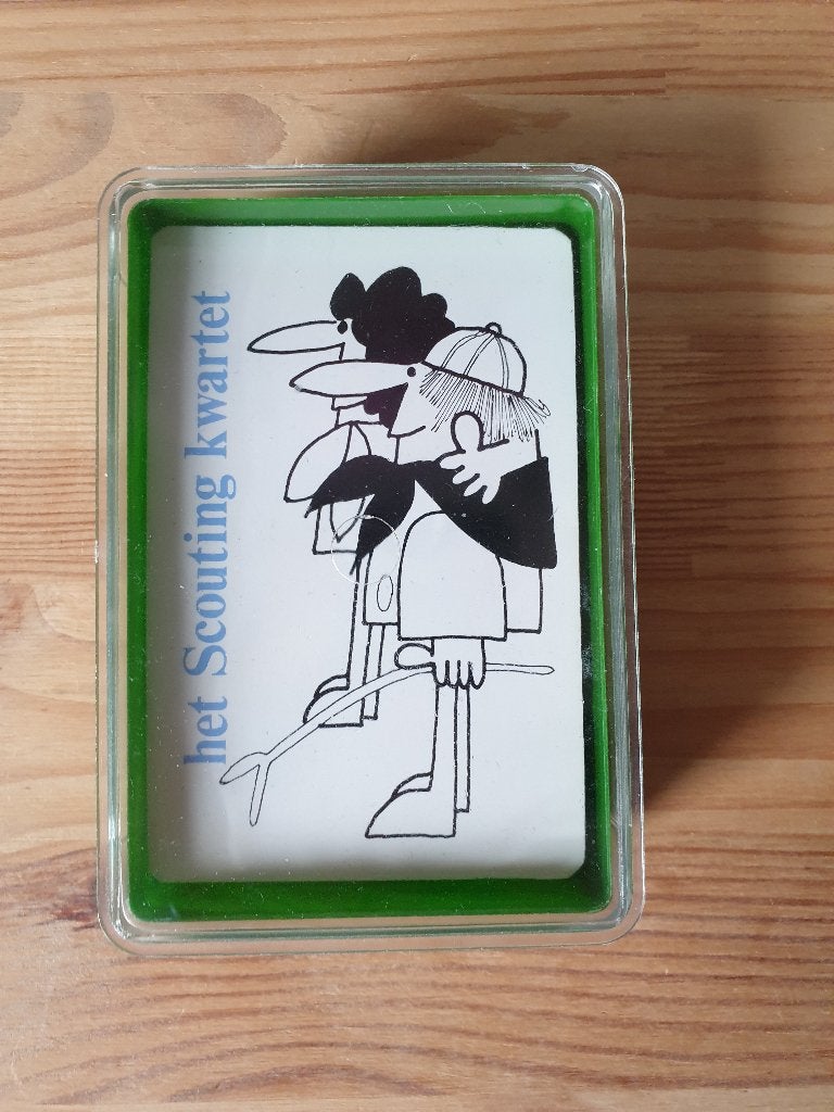 Het Scouting Kwartet Spel, Ophalen of Verzenden, Gebruikt, Overige typen