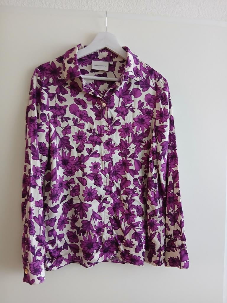 Modieuze nieuwe blouse van Fabienne Chapot. Maat XS., Verzenden, Paars, Nieuw, Fabienne Chapot