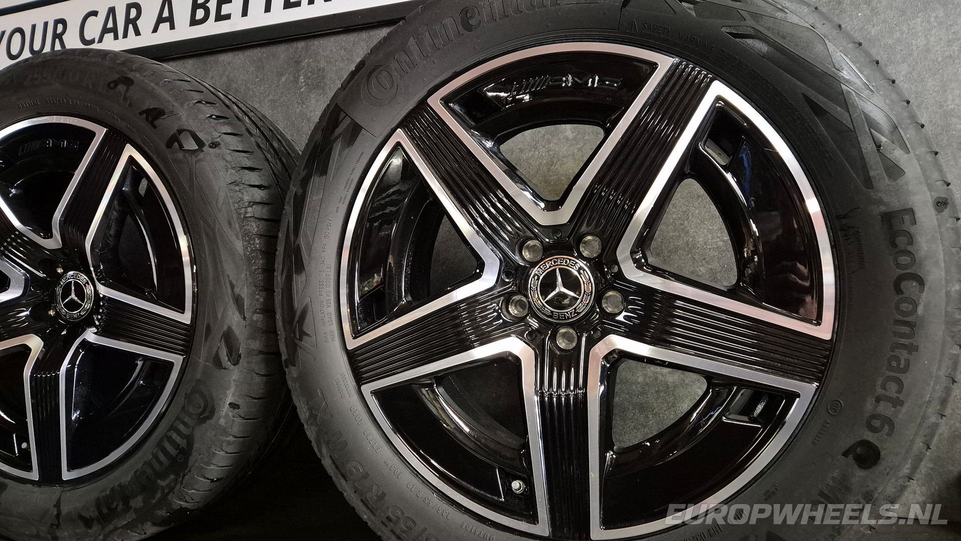 19 inch Mercedes velgen GLC W254 X254 C254 zomerbanden, 19 inch, Gebruikt, -, -