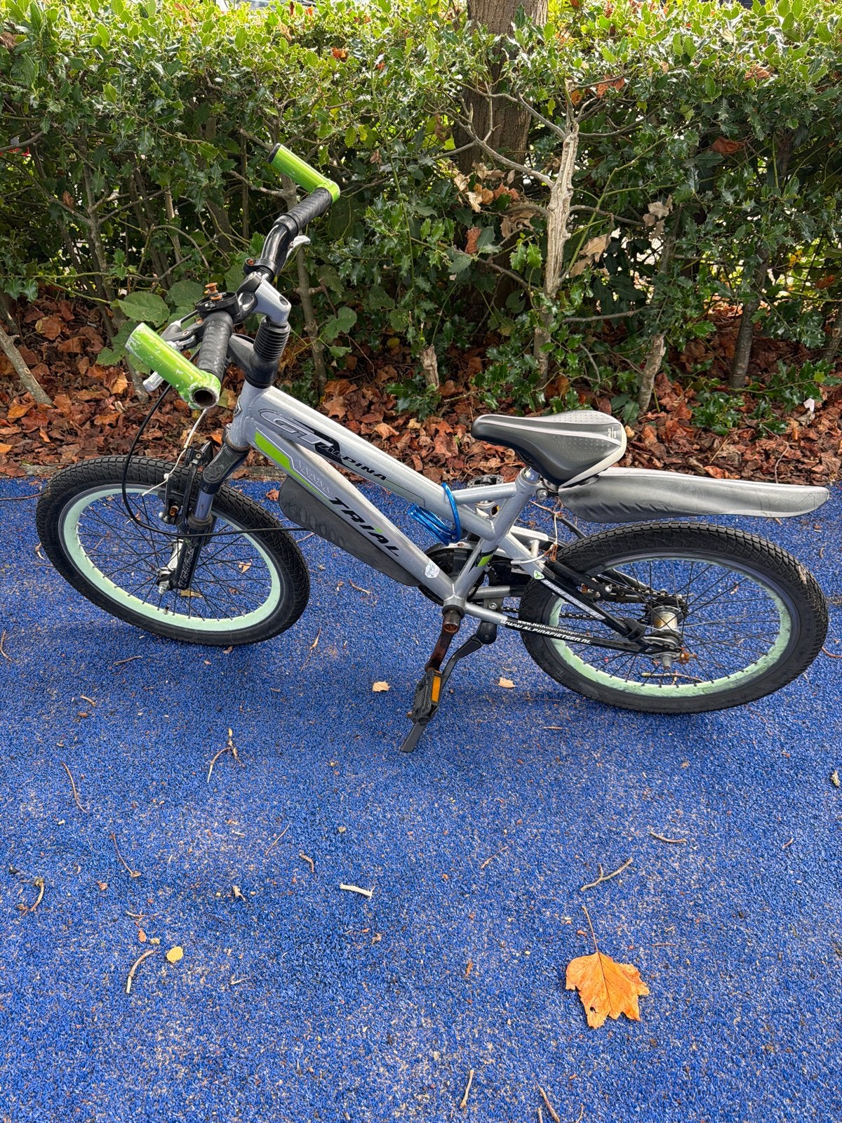 Kinderfiets 20 inch - Grijs/Groen - Alpina Trial, Fietsen en Brommers, Fietsen | Kinderfietsjes, Ophalen of Verzenden, Gebruikt