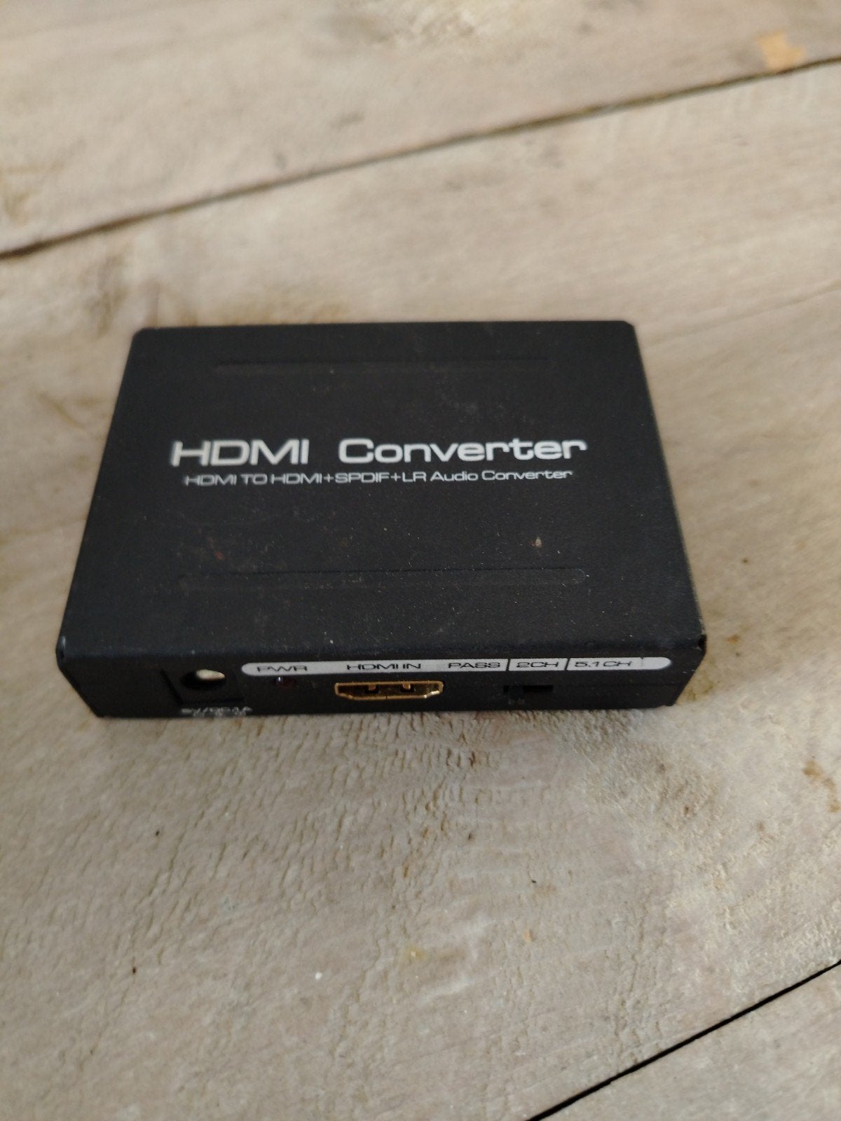 HDMI naar HDMI + SPDIF + L/R Audio Converter, Ophalen of Verzenden, Gebruikt
