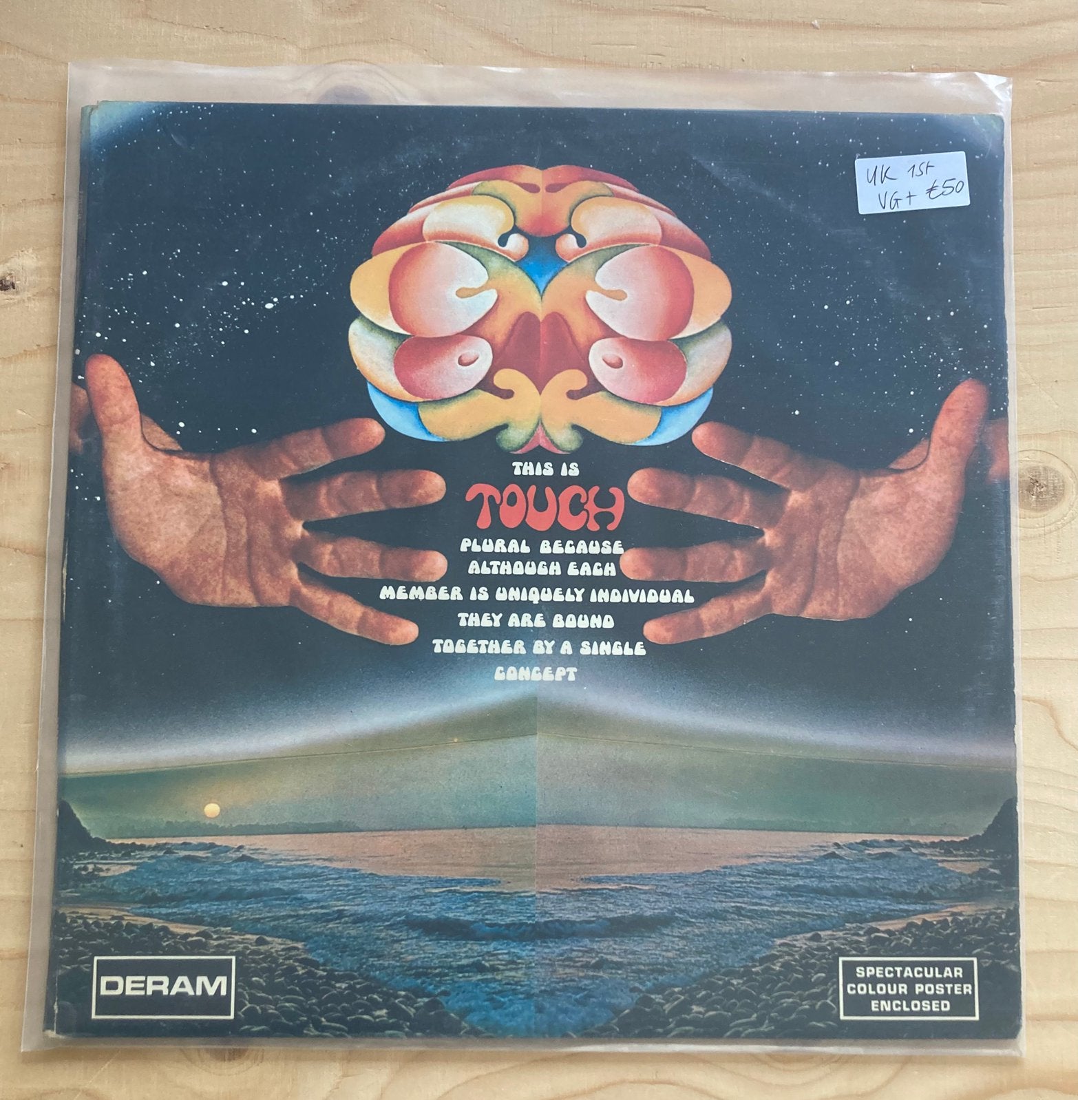 Touch - Selftitled UK 1st Stereo Press Psych Prog, Ophalen of Verzenden, Gebruikt, 12 inch