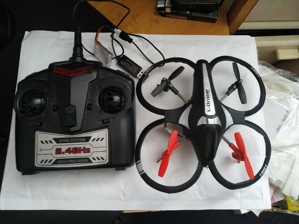ToyLab X‐drone, Ophalen of Verzenden, Gebruikt, Speelgoeddrone, Geen camera