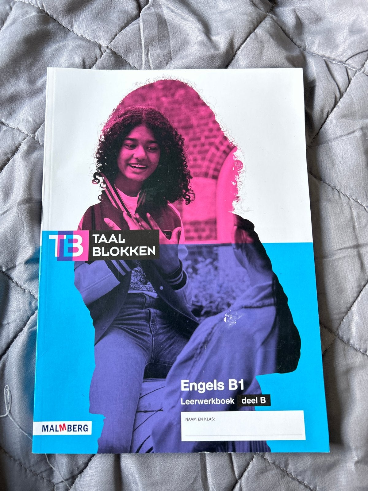 Taalblokken Engels B1 Leerwerkboek deel B Malmberg, Boeken, Ophalen of Verzenden, Zo goed als nieuw, Non-fictie