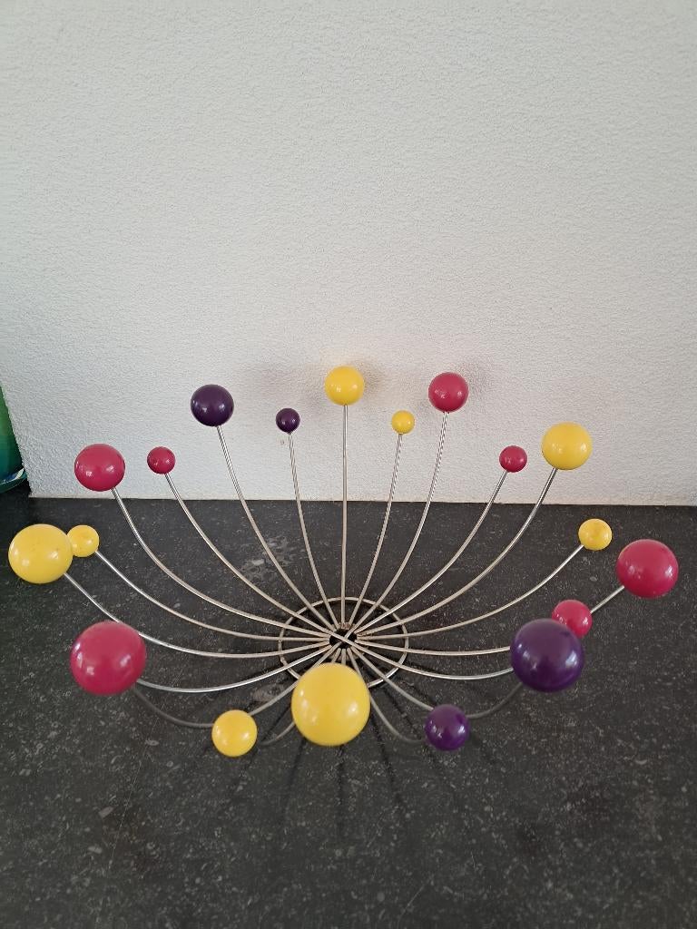 Atomic Spoetnik vintage fruitschaal, Ophalen of Verzenden