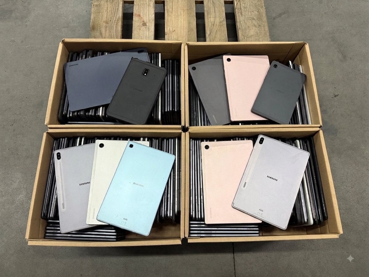 254x Samsung Tablets – USB-C – Getest – Partij, 10 inch, Gebruikt, 32 GB, Ophalen of Verzenden