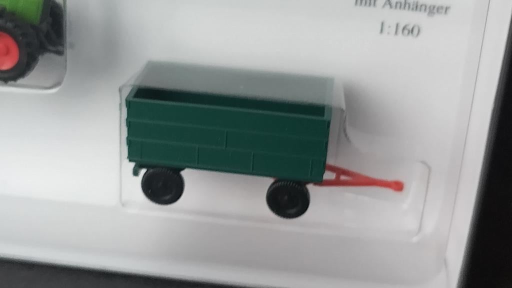 Fendt Favorit tractor met aanhanger 1:160 Wiking Pol, Tractor of Landbouw, Nieuw, Wiking@wiking.de, Unter den Eichen 8 Berlin Germany